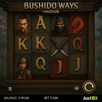 JustBit - Machine à sous Bushido Ways - Pragmatic Play