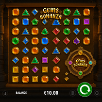 JustBit - Machine à sous Gems Bonanza - Pragmatic Play